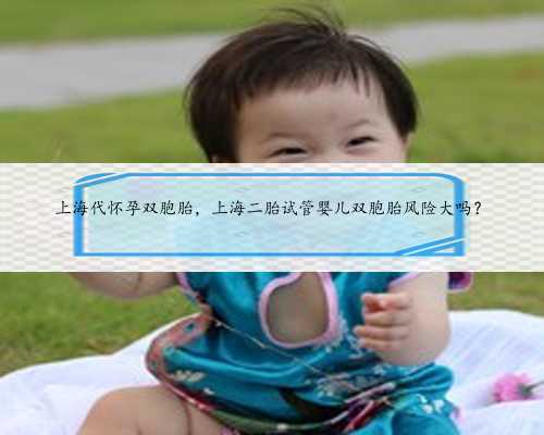 上海代怀孕双胞胎，上海二胎试管婴儿双胞胎风险大吗？
